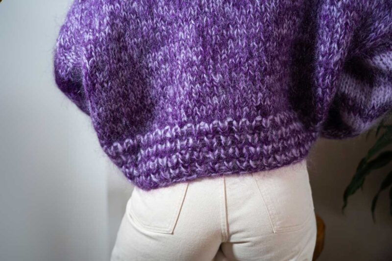 The Little Cropped One - Easy Chunky Knitting Pattern